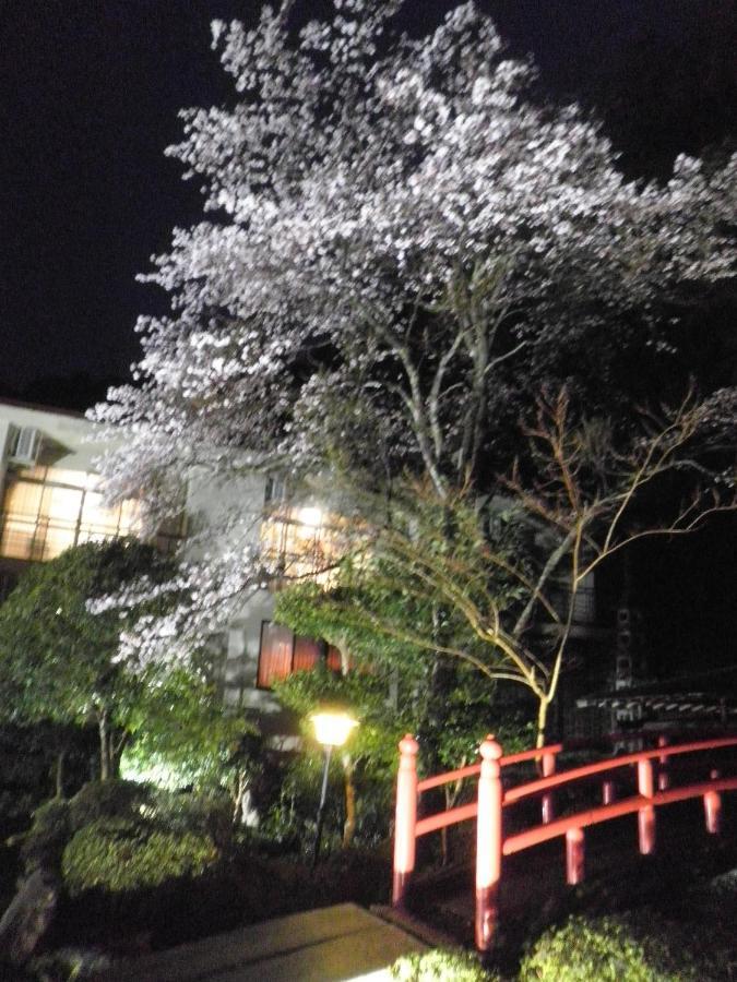 ホテル Kouraku 三朝町 エクステリア 写真