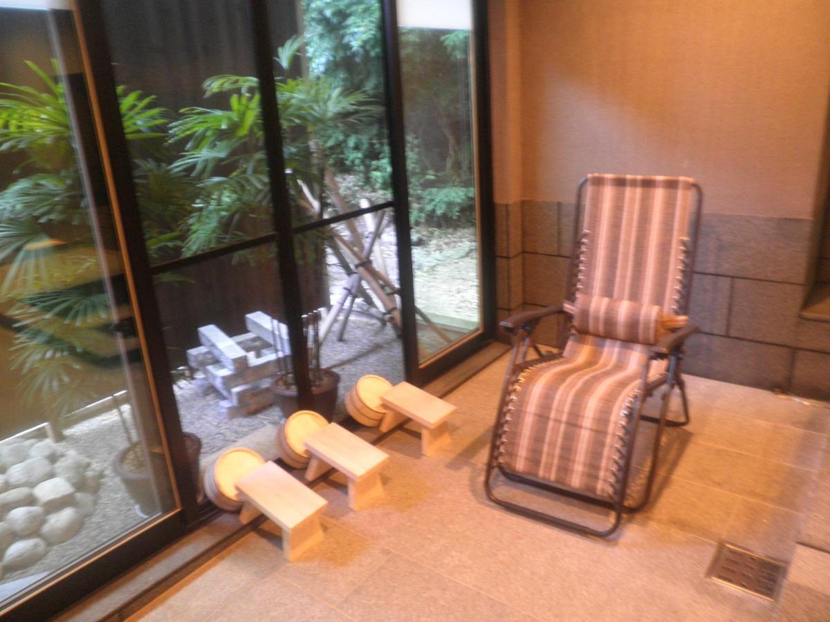ホテル Kouraku 三朝町 エクステリア 写真