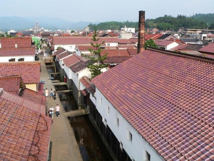 ホテル Kouraku 三朝町 エクステリア 写真